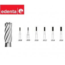Edenta TC Burs Fissure Finisher Cylinder - 5 Pack - Options Available